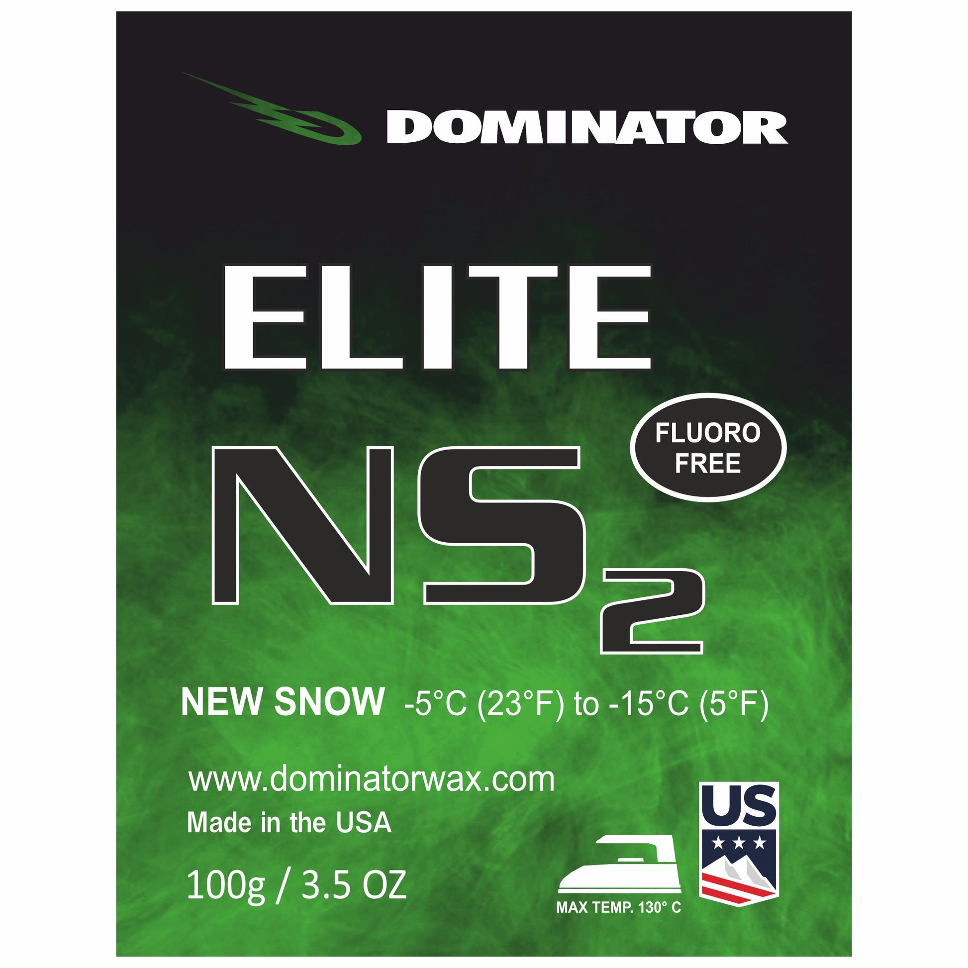 Dominator Elite NS 2 – Snowboard- und Skirennwachs für optimale Performance bei wechselhaftem Wetter
