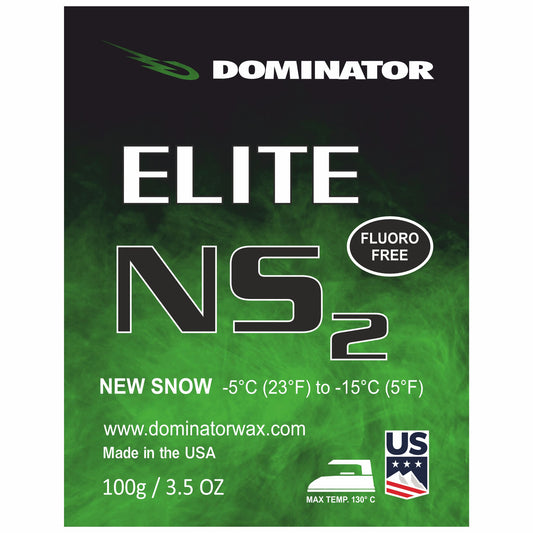 Dominator Elite NS 2 – Snowboard- und Skirennwachs für optimale Performance bei wechselhaftem Wetter